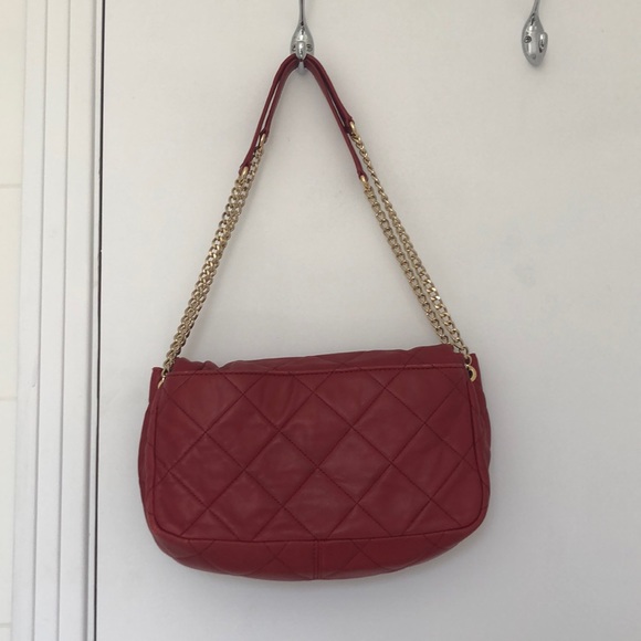 Red Michael Kors purse - Picture 3 of 8